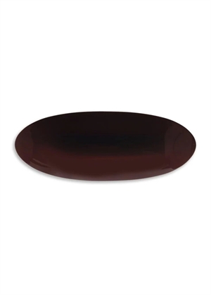 Oval Bone clip Brown Sui Ava 